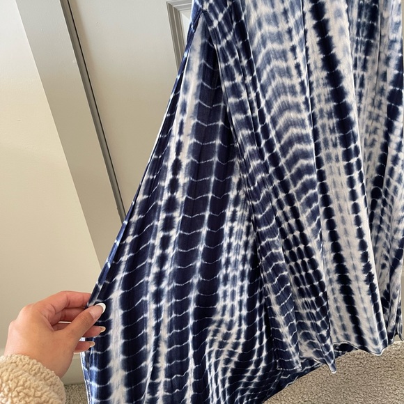 Lost In Alila High Neck Maxi Side Slit Boho Beachy Dress - Picture 5 of 8